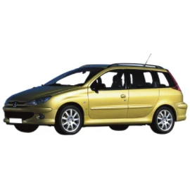 Peugeot 206 SW de 2002 à 2006 – pièces et accessoires auto