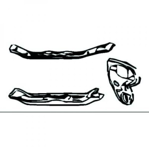 Armature Avant Tôle De Serrure Suzuki Swift 1 (Aa) De 1983 À 1986 - Pièces auto Maroc