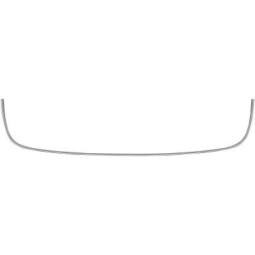 Bandeau Moulure De Pare Chocs Avant Chrome Inférieure Volkswagen Golf Vi Limousine 2008 à 2012 - Pièces auto Maroc