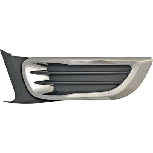 Bandeau Moulure De Pare Chocs Avant Gauche Noir Chrome Citroen C3 Picasso 2009 Jusqu'à la phase suivante - Pièces auto Maroc