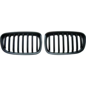 Calandres Noir Mat Bmw Série 1 (F20, F21) De 2011 À 2015 - Pièces auto Maroc