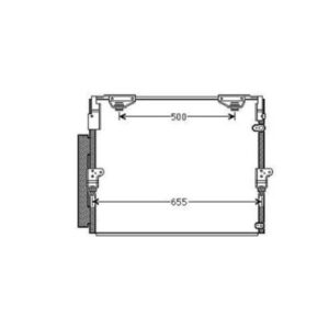 Condenseur Climatisation Avec Déshydrateur Toyota Land Cruiser J20 2008 à 2012 - Pièces auto Maroc