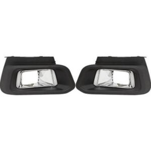 Enjoliveur Pare Chocs Avant Droit Avant Gauche Chrome/Noir Peugeot 308 Lim./Kombi 2017 Jusqu'à la phase suivante - Pièces auto Maroc