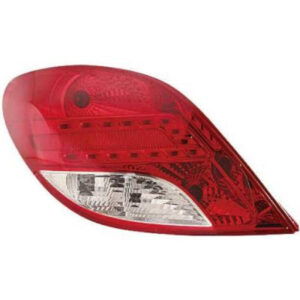 Feu Arrière Droit Sans Porte-Lampe Led Peugeot 207 2006 à 2009 - Pièces auto Maroc