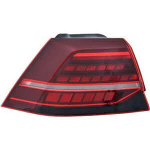 Feu Arrière Gauche Extérieure Avec Porte-Lampe Volkswagen Golf Vii Limousine/Variant 2017 à 2020 - Pièces auto Maroc