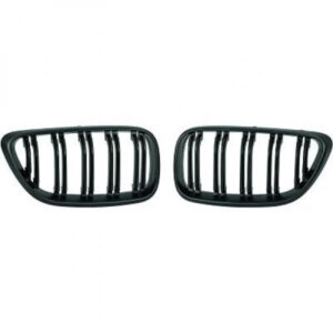 Grille De Calandre Aspect Mat Noir Bmw Série 1 (F20, F22, F23, F87) De 2011 À 2015 - Pièces auto Maroc