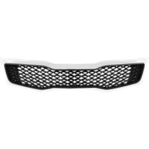 Grille De Calandre Bord Chromé Noir Kia Optima De 2012 À 2015 - Pièces auto Maroc
