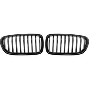Grille De Calandre Brillant Noir Bmw Série 5 (F10, F11) De 2010 À 2013 - Pièces auto Maroc
