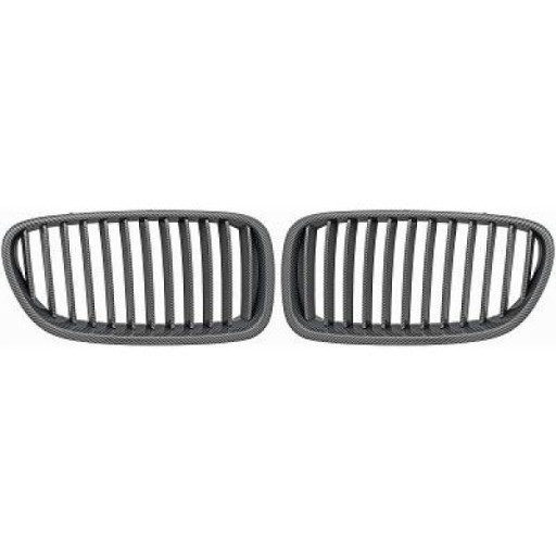 Grille De Calandre Carbone Version Performance Optik Kit Bmw 5-Reihe (F2011 Lci) 2013 à 2017 - Pièces auto Maroc