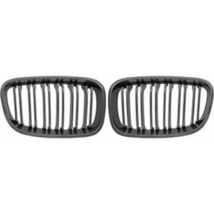 Grille De Calandre Carbone Version Sport Optik Kit Bmw 1-Reihe (F20/F21) 2011 à 2015 - Pièces auto Maroc