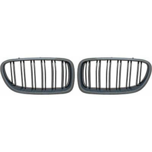 Grille De Calandre Carbone Version Sport-Optik Kit Bmw 5-Reihe (F2011 Lci) 2013 à 2017 - Pièces auto Maroc
