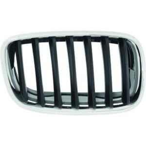 Grille De Calandre Chrome Argent Gauche Bmw X5 (E70 Lci) 2011 à 2013 - Pièces auto Maroc