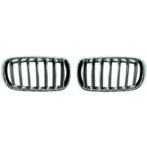 Grille De Calandre Chrome Kit Bmw X5 (F15, F85, F86) De 2013 Jusqu'à la phase suivante - Pièces auto Maroc