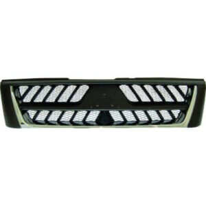 Grille De Calandre Chrome/Noir Après 2003 Mitsubishi Pajero 3 De 2003 À 2006 - Pièces auto Maroc