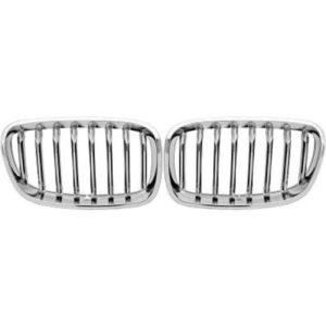 Grille De Calandre Chrome Noir Bmw Série 1 (F20, F22, F23, F87) De 2011 À 2015 - Pièces auto Maroc
