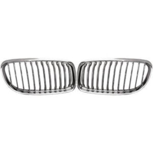 Grille De Calandre Chrome/Noir Bmw Série 3 (E90, E91) De 2008 Jusqu'à la phase suivante - Pièces auto Maroc