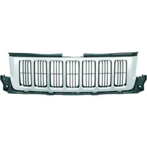 Grille De Calandre Chrome/Noir Chrysler Grand Grand Cherokee 1.11-6.13 - Pièces auto Maroc