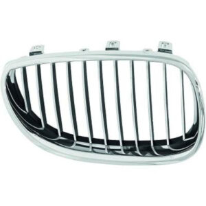 Grille De Calandre Chrome/Noir Droit À Partir De 200704 Bmw 5-Reihe (E1961) 2007 à 2010 - Pièces auto Maroc