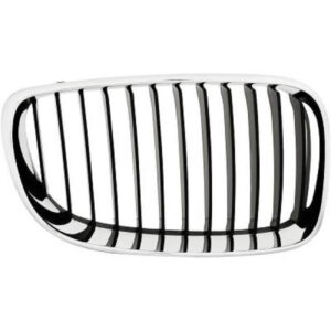 Grille De Calandre Chrome/Noir Droit Bmw 1-Reihe (E81/E87/E82/E88) 2007 à 2011 - Pièces auto Maroc