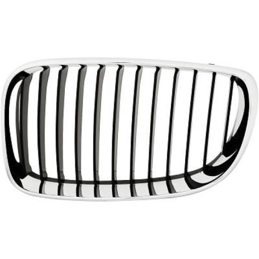 Grille De Calandre Chrome/Noir Gauche Bmw 1-Reihe (E81/E87/E82/E88) 2007 à 2011 - Pièces auto Maroc