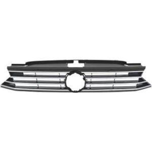 Grille De Calandre Chrome/Noir Ouvert: Volkswagen Passat Lim./Kombi 2015 à 2019 - Pièces auto Maroc