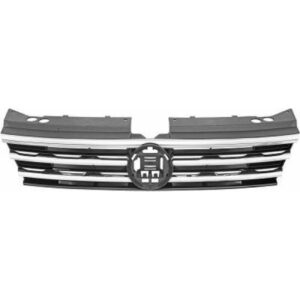 Grille De Calandre Chrome/Noir Pas Pour Facelift: Volkswagen Tiguan (5N) 16-7.20 - Pièces auto Maroc