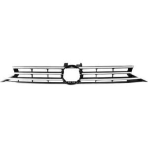 Grille De Calandre Chrome/Noir Pas Pour Facelift: Volkswagen Touran 2015 Jusqu'à la phase suivante - Pièces auto Maroc