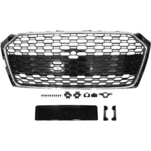Grille De Calandre Chrome/Noir Pour Parctronic Version Rs5-Optik Audi A5 2016 Jusqu'à la phase suivante - Pièces auto Maroc