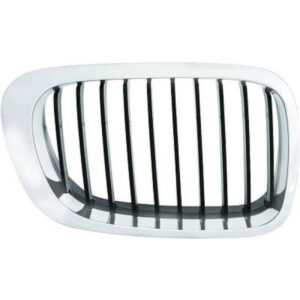 Grille De Calandre Droit Chrome/Noir Bmw Série 3 (E46) De 1998 À 2003 - Pièces auto Maroc