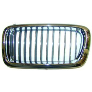 Grille De Calandre Gauche Chrome/Noir Bmw Série 7 (E38) De 1994 À 1998 - Pièces auto Maroc