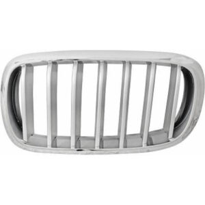 Grille De Calandre Gris/Argenté Gauche Pour Version Sport Bmw X5 (F15) 2013 Jusqu'à la phase suivante - Pièces auto Maroc