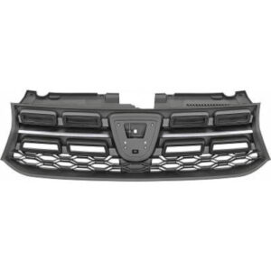 Grille De Calandre Noir À Partir De 2017 Dacia Sandero Stepway 2017 Jusqu'à la phase suivante - Pièces auto Maroc