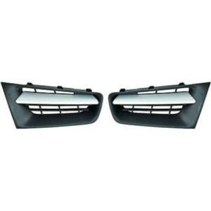 Grille De Calandre Noir/Argenté Kit Renault Megane Ii 2006 à 2008 - Pièces auto Maroc