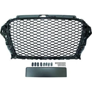Grille De Calandre Noir Avant Sans Parctronic Audi A3 Lim./Sportb./Cabrio 2012 à 2016 - Pièces auto Maroc