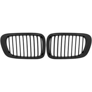 Grille De Calandre Noir Brillant Droit / Gauche Bmw 3-Reihe (E46) Coupe/Cabrio 1999 à 2003 - Pièces auto Maroc