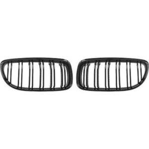 Grille De Calandre Noir Brillant Version M-Look Bmw 3-Reihe (E1991/92)Lim./Touring 2008 à 2012 - Pièces auto Maroc