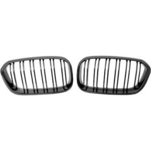 Grille De Calandre Noir Brillant Version M-Optik Bmw 1-Reihe (F20/F21) 2015 Jusqu'à la phase suivante - Pièces auto Maroc