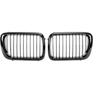 Grille De Calandre Noir Brillant Version Sport Performance Bmw 3-Reihe (E36) 1990 à 1999 - Pièces auto Maroc