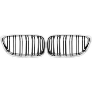 Grille De Calandre Noir Chrome Version Sport-Optik Bmw 2-Reihe (F22/F23) 2013 à 2017 - Pièces auto Maroc