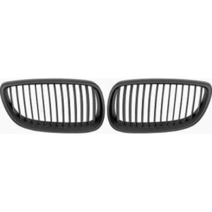 Grille De Calandre Noir Mat 14 Nervures Bmw 3-Reihe E1993 Coupe/Cabrio 2006 à 2010 - Pièces auto Maroc