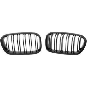Grille De Calandre Noir Mat Version M-Optik Bmw 1-Reihe (F20/F21) 2015 Jusqu'à la phase suivante - Pièces auto Maroc
