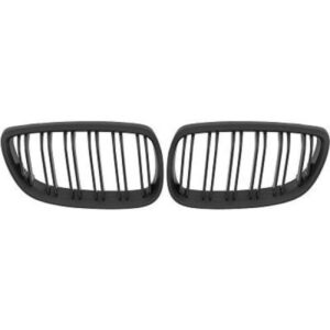 Grille De Calandre Noir Mat Version M-Optik Bmw 3-Reihe E1993 Coupe/Cabrio 2006 à 2010 - Pièces auto Maroc