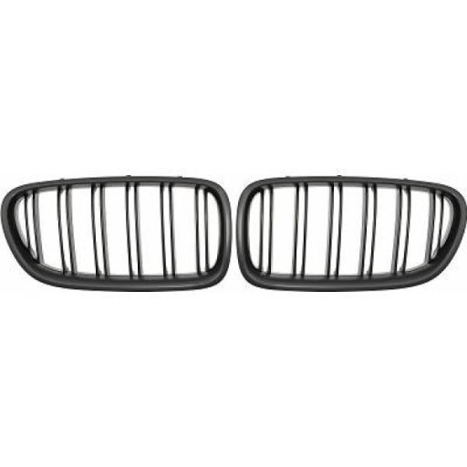 Grille De Calandre Noir Mat Version Sport-Optik Bmw 5-Reihe (F2011 Lci) 2013 à 2017 - Pièces auto Maroc