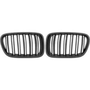 Grille De Calandre Noir Mat Version Sport Optik Bmw X3 (F25) 2010 à 2014 - Pièces auto Maroc