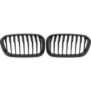 Grille De Calandre Noir Mat Version Sport Performance Bmw 1-Reihe (F20/F21) 2015 Jusqu'à la phase suivante - Pièces auto Maroc