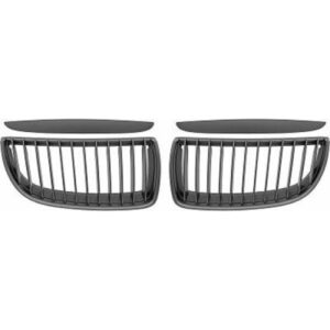 Grille De Calandre Noir Mat Version Sport Performance Bmw 3-Reihe (E1991/92) Lim./Touring/Coupe 2005 à 2008 - Pièces auto Maroc