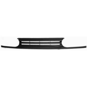 Grille De Calandre Noir Sans Trou Emblème 2 Nervures Sportliches Zubehör Grills Ohne Emblem - Pièces auto Maroc