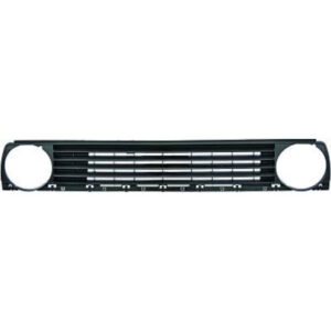Grille De Calandre Noir Sans Trou Emblème Phare Simple Sportliches Zubehör Grills Ohne Emblem - Pièces auto Maroc