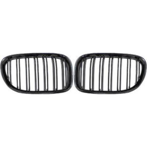 Grille De Calandre Noir Version M Look Plastique Bmw 7-Reihe (F01) 2008 à 2012 - Pièces auto Maroc