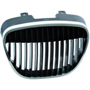 Grille De Calandre Sans Logo Chrome/Noir Seat IbizÀ 2004 (6L1) De 2002 À 2008 - Pièces auto Maroc